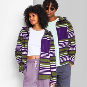 NWT Original Use Unisex Fleece Hooded Jacket S